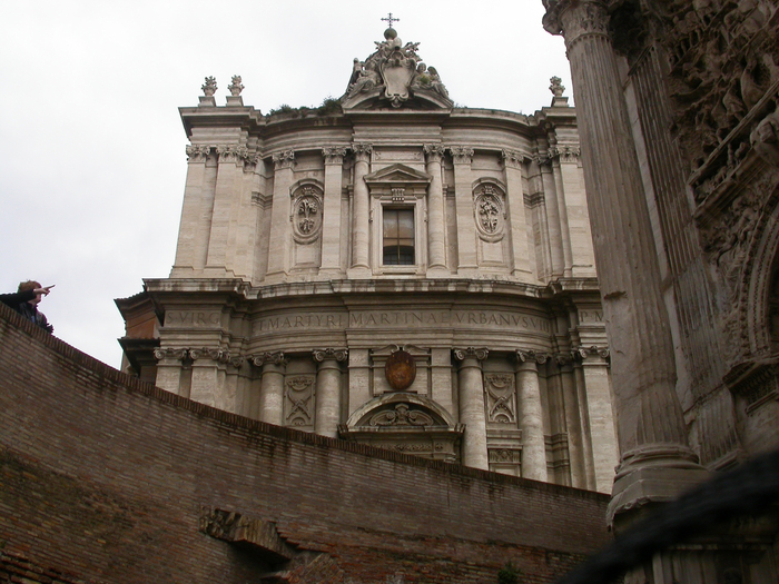 Santi Luca e Martina Rome Italy