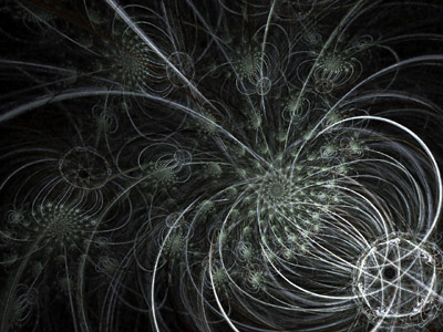 creepy Crowley spiders fractal